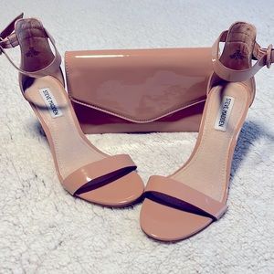 Steve Madden Dress Shoes & Matching Clutch